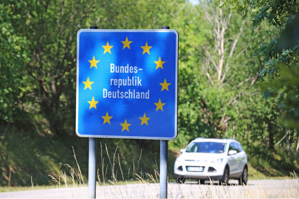 panneau "Bundesrepublik Deutschland"