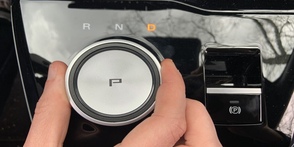 Molette pour démarrer le véhicule